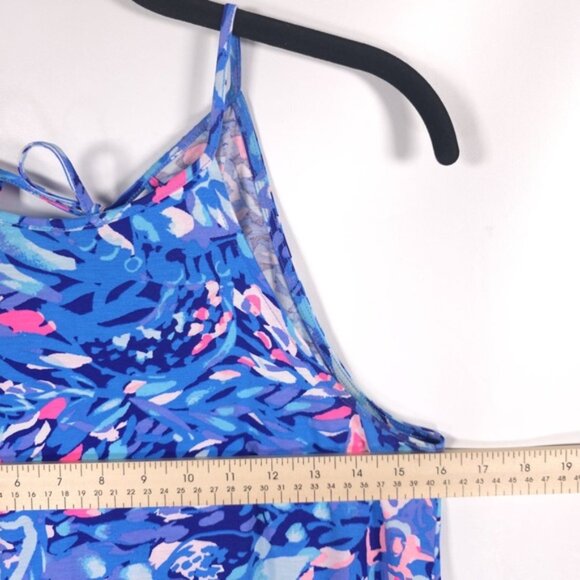 Lilly Pulitzer Women’s Party Wave Margot Swing Mini Dress Pima Cotton Tassels XS - Picture 7 of 12